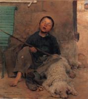 Jules Bastien-Lepage - The Blind Beggar